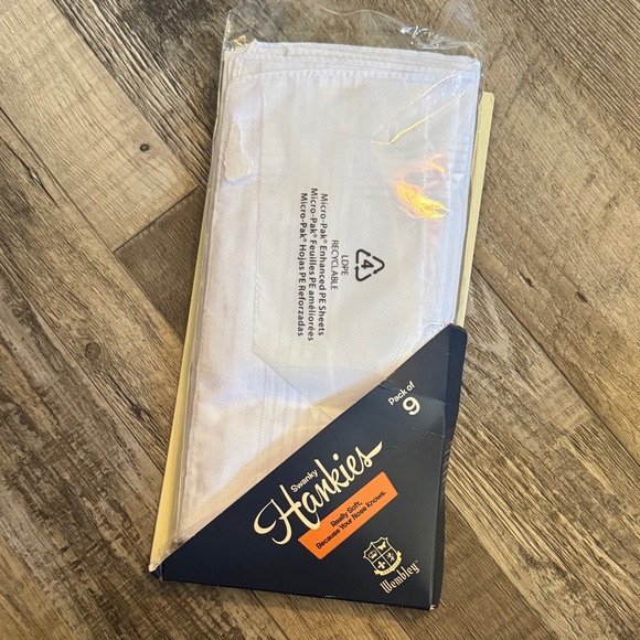 hankies Other - Wembley White Pocket Squares